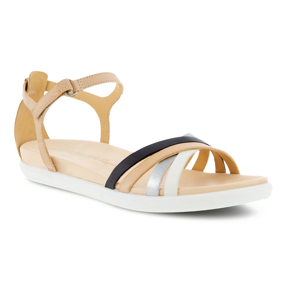 Sandalias Mujer - ECCO Simpil Flat Criss-Cross - Kaki - QIW163487